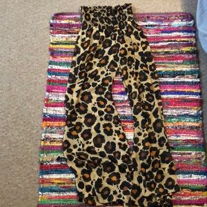 Cheetah print MuMu bam bam bells